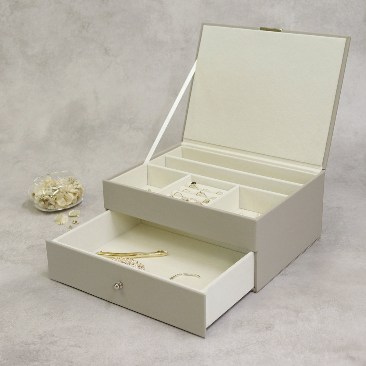 アクセサリーケース ジュエリーボックス Gage 2段 （ 収納 ジュエリー