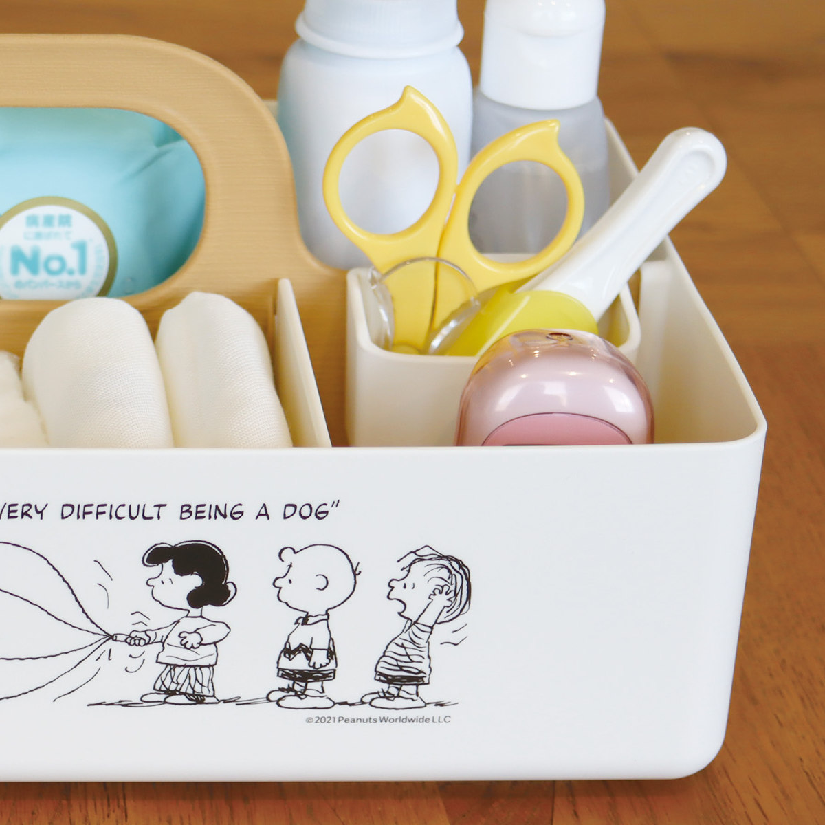 収納ボックス スヌーピー トッテベビー ベビー （ 収納ケース 小物収納