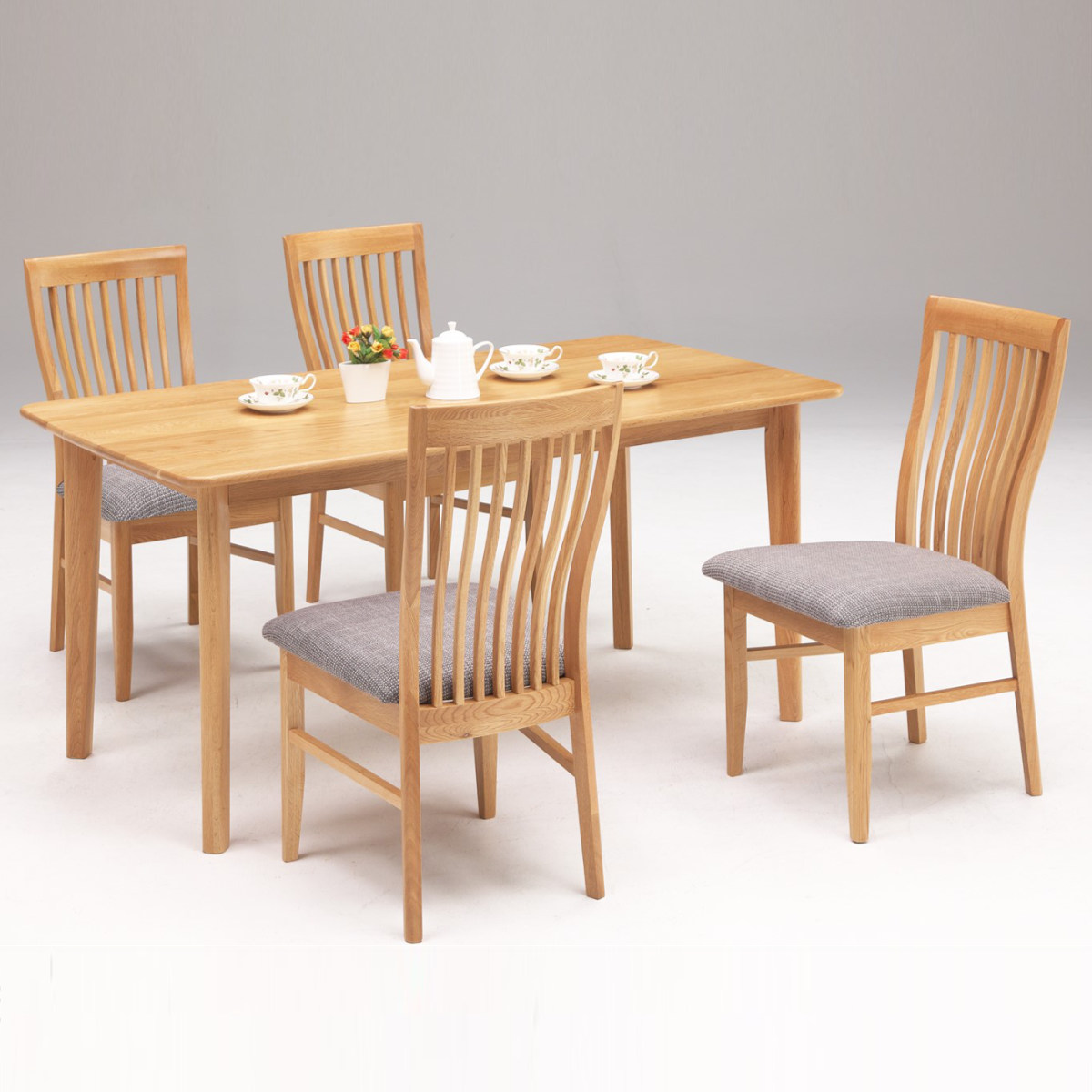 dショッピング |ダイニングテーブル 幅150cm 4人掛け 天然木 （ 開梱