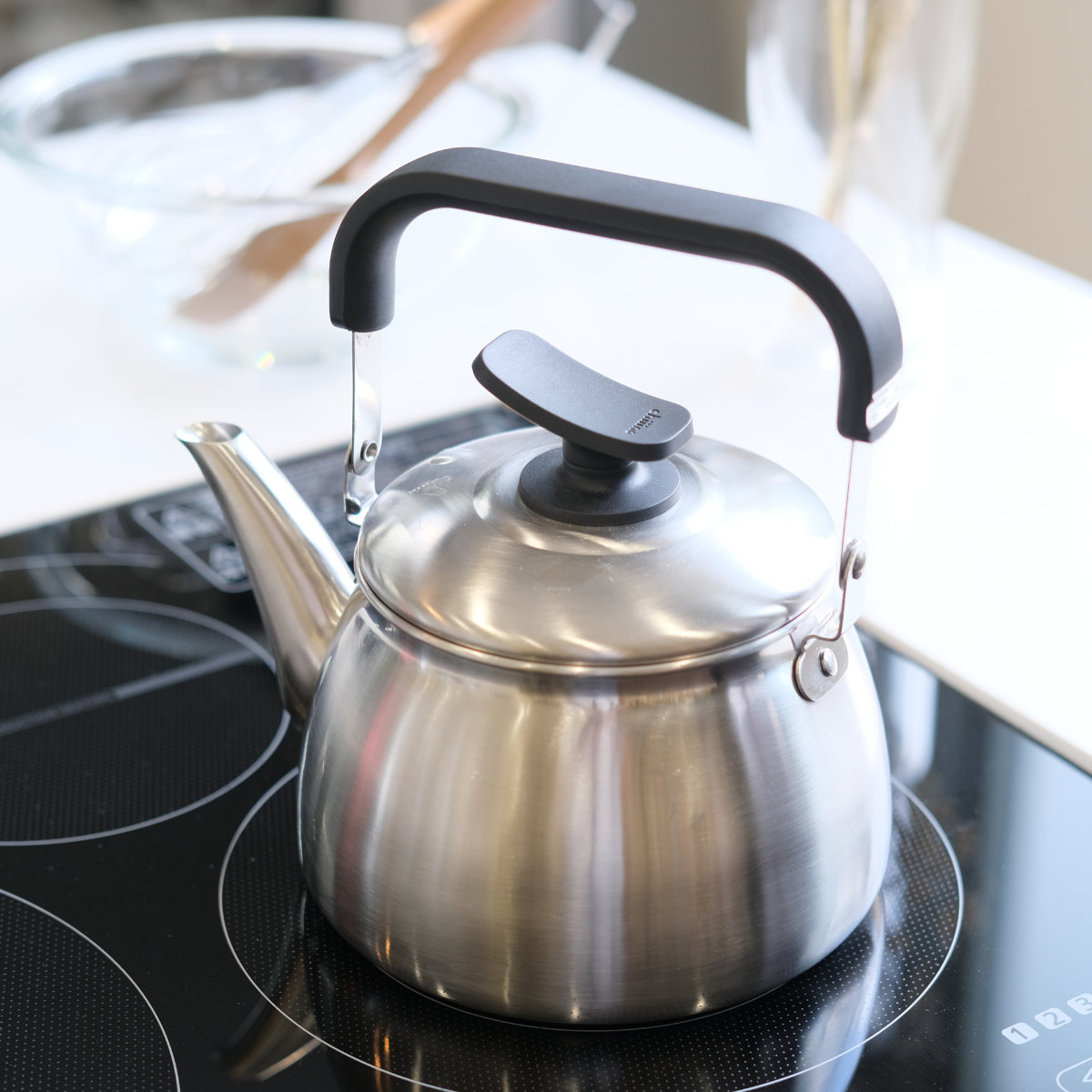 広口ケトル 1.6L チーノ ステンレス製 （ IH対応 ガス火対応 オール