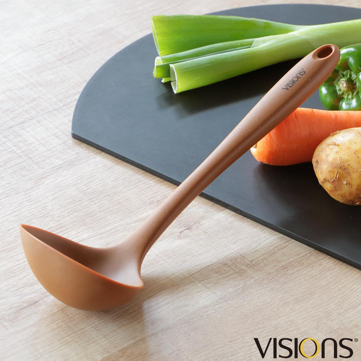 お玉 シリコン製 VISIONS シリコーンレードル （ おたま レードル
