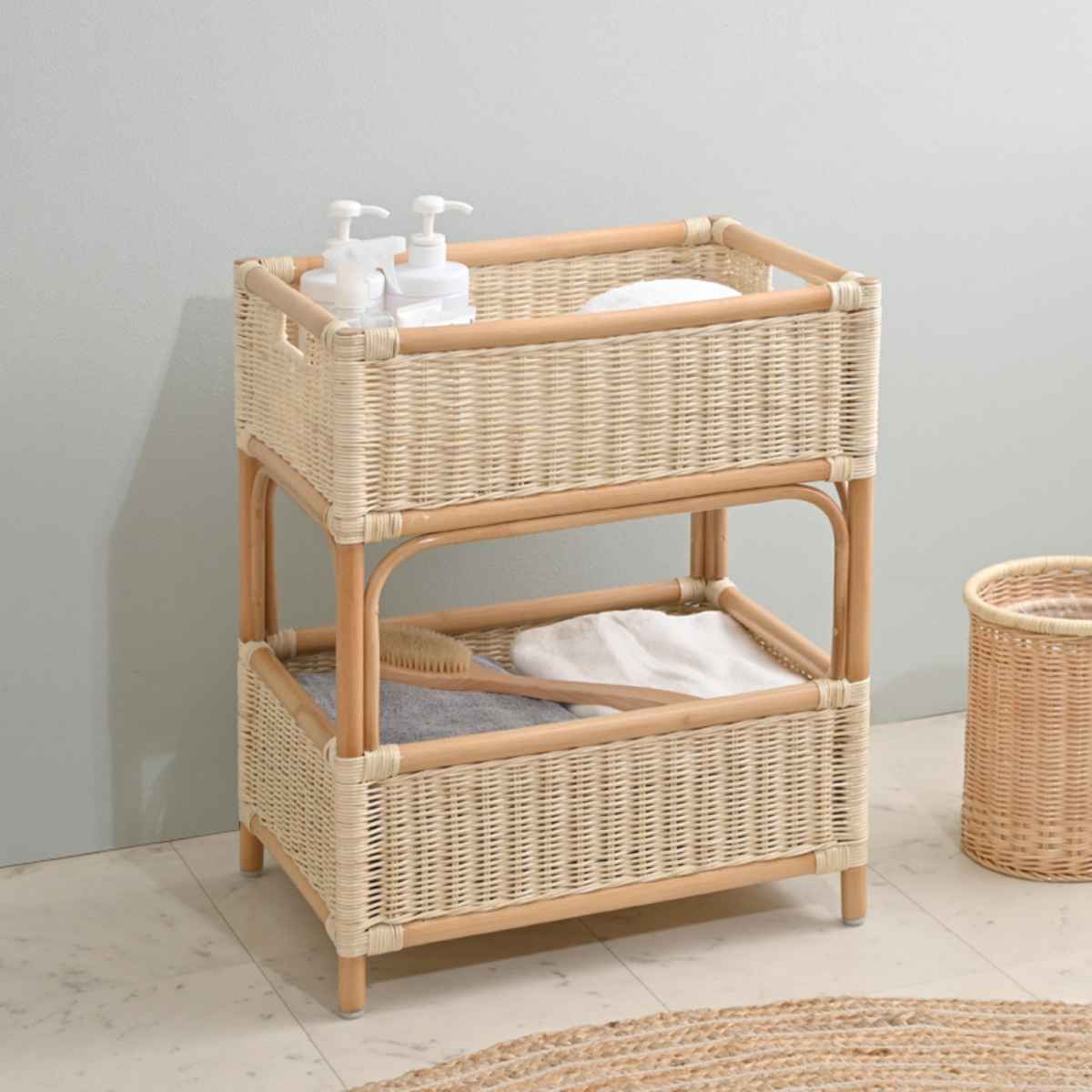 705 籐籠 2点セット 705 籐籠 2点セット 55344-g4.jpg