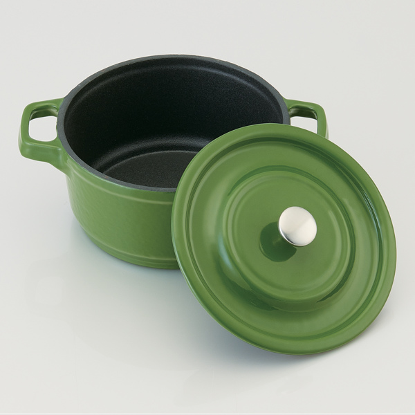 dショッピング |両手鍋 12cm 560ml IH対応 ミニココット ガス火対応