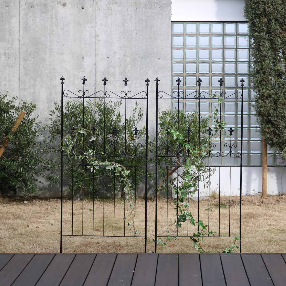 フェンス オールドシャトーフェンス 高さ156cm ロータイプ 4枚組