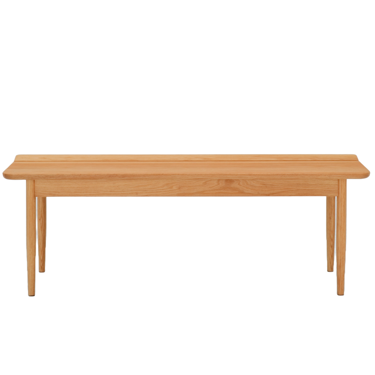 dショッピング |ダイニングベンチ 幅130cm NARUベンチ レッドオーク材