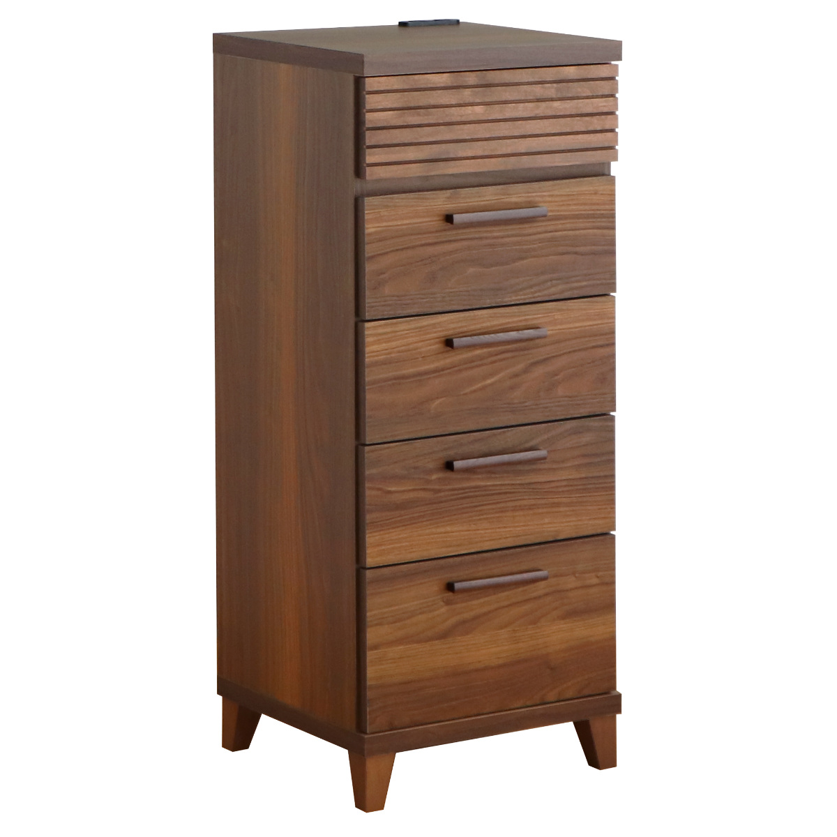 dショッピング |チェスト 5段 コンセント付 テクター 幅44cm （ 収納棚