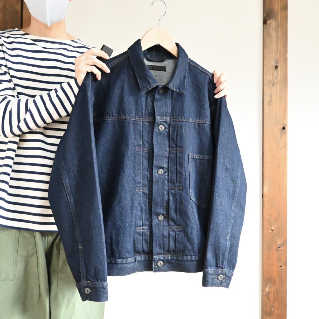 大戦モデル風の新作デニムジャケット『デニムトラッカージャケット』が