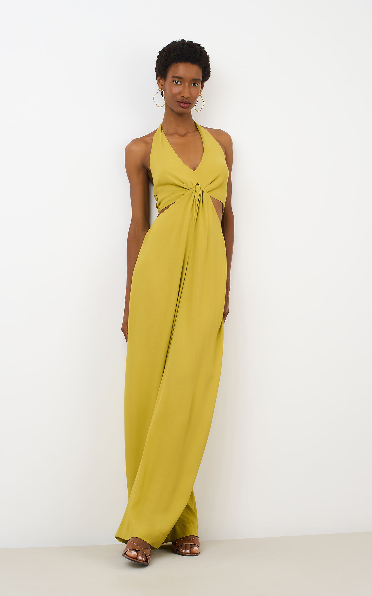 VESTIDO LONGO LISTRAS - LIZIE