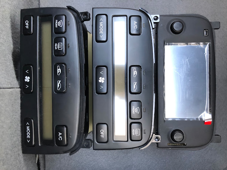 ソアラのエアコンパネル・SC400・タッチパネル・30ソアラに関する