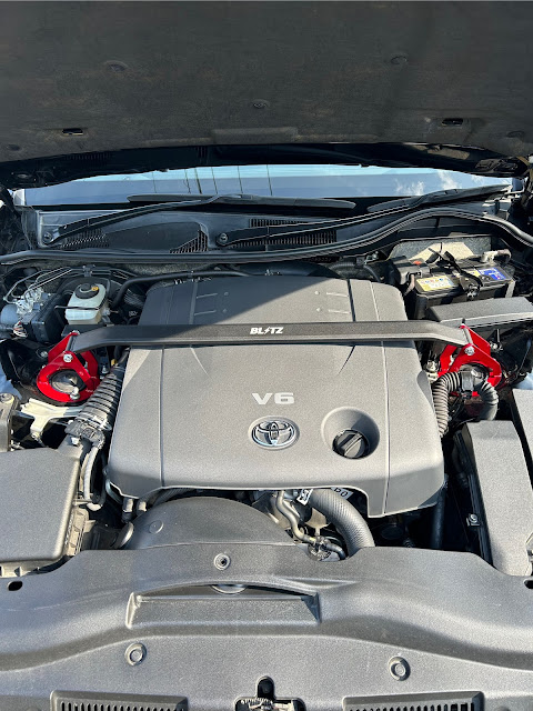 20クラウン マークx130 BLITZ 車高調フルタップ