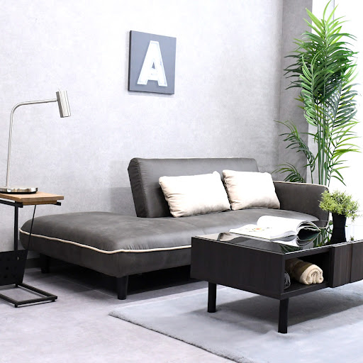 ソファーベッド 3人掛け 片肘 レザーファブリック 3人用 おしゃれ 北欧