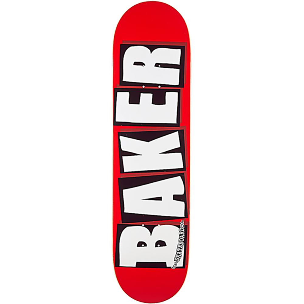 Baker Brand Logo Red/White 8.0