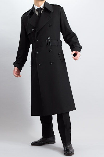 ダブルトレンチコート 着丈120cm 、ロングコート販売 uenoya】【2013