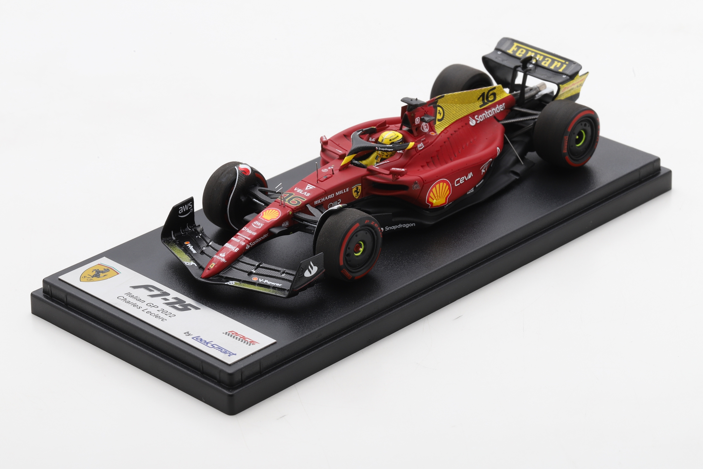 Ferrari F1-75 Charles Leclerc Italian GP 2022 1:43 - Looksmart Models