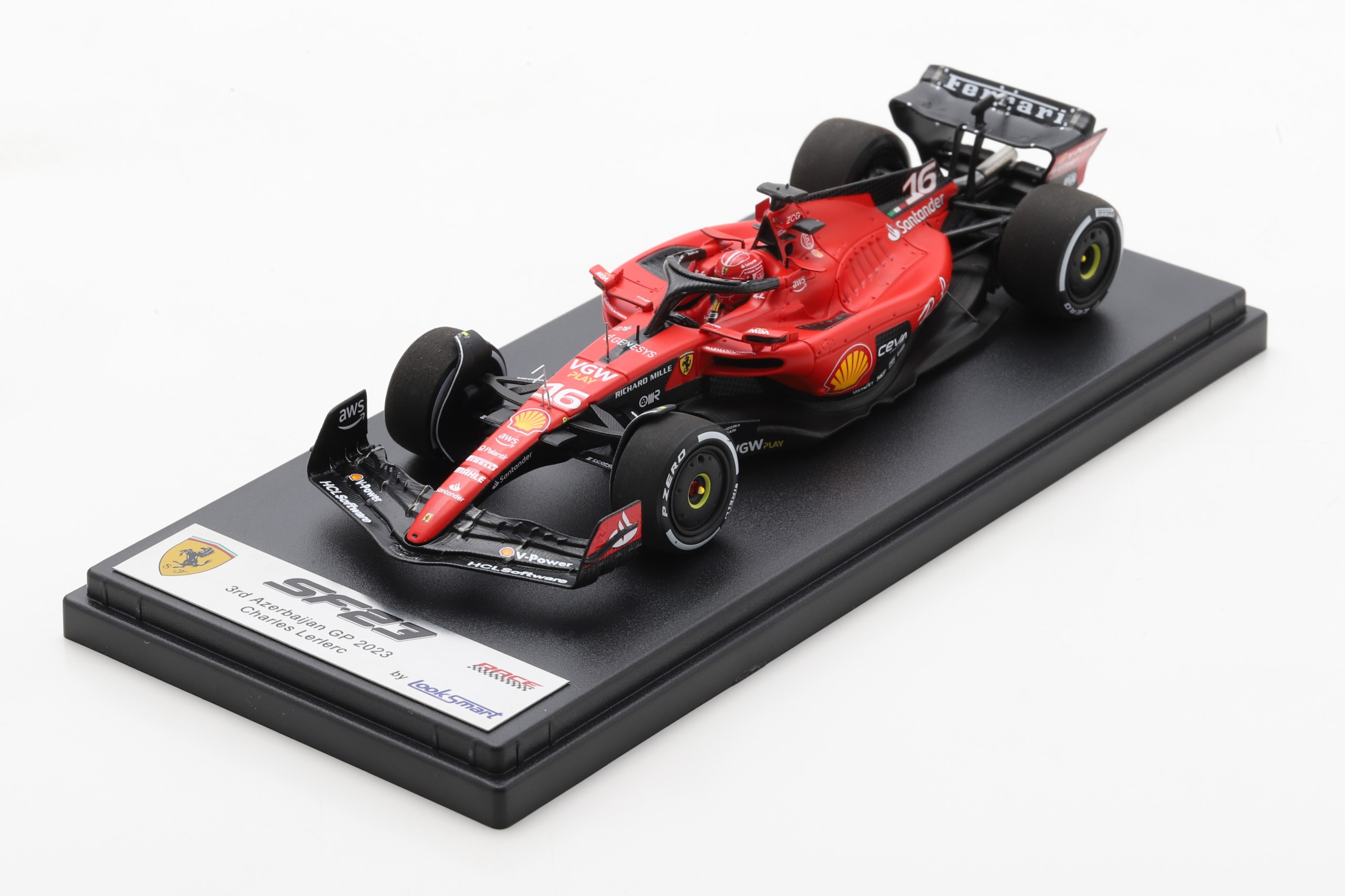 Scuderia Ferrari SF-23 Charles Leclerc 3rd Azerbaijan GP 1:43
