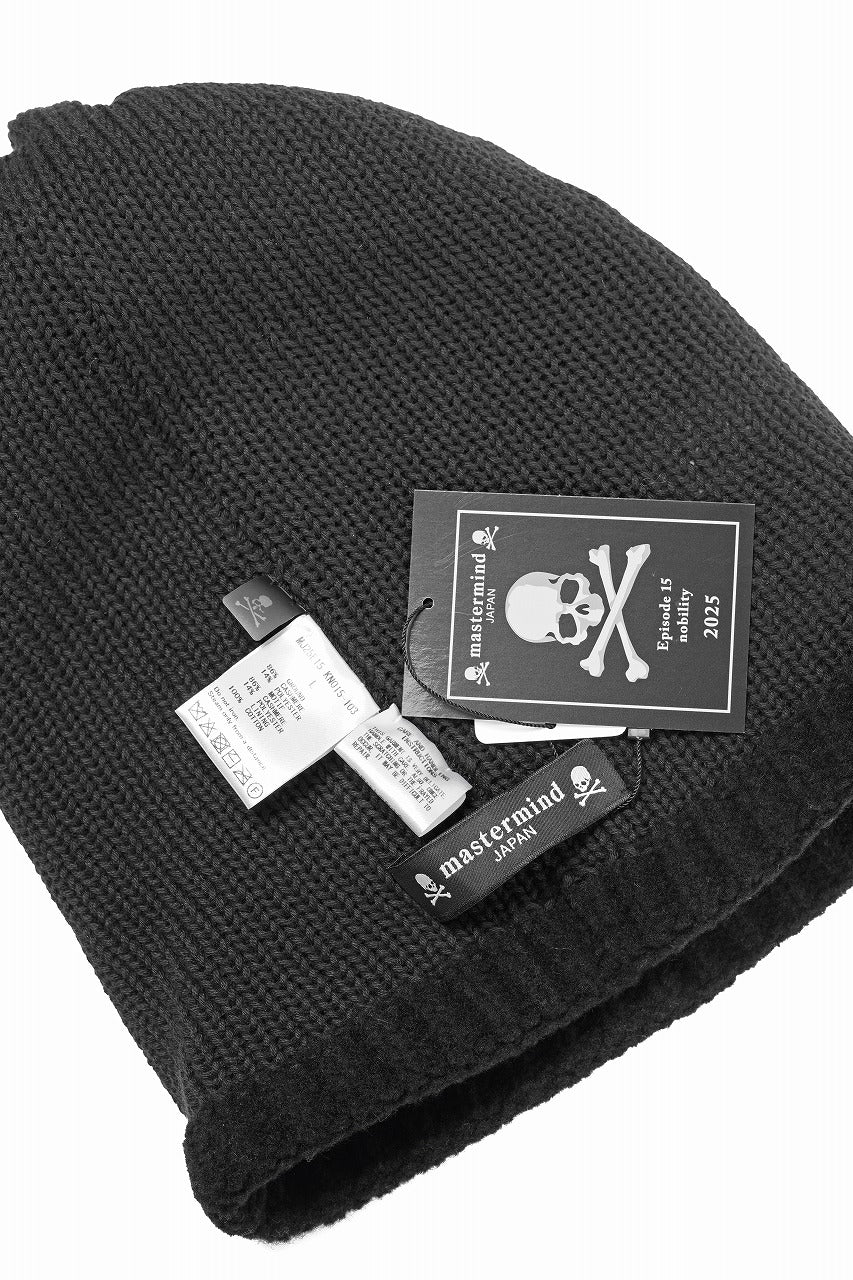 mastermind JAPAN CASHMERE BEANIE (BLACK)の商品ページ | マスター