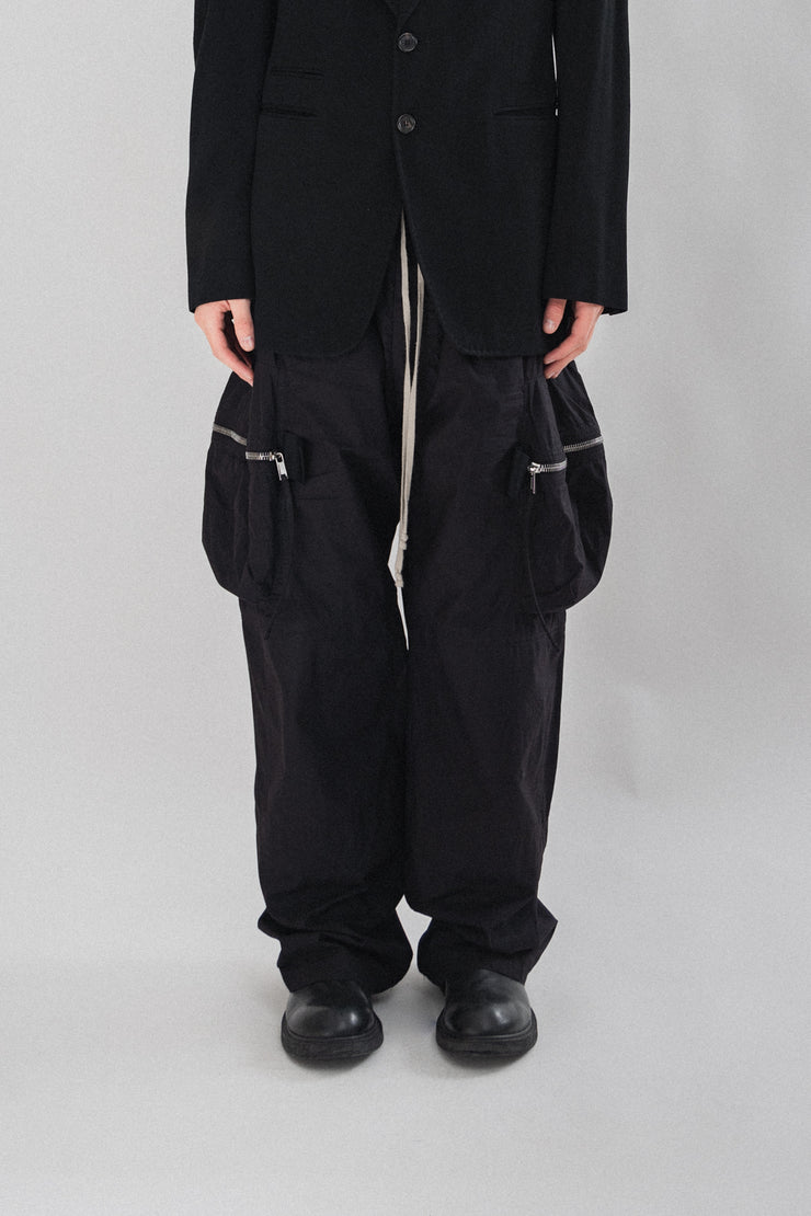 RICK OWENS - SS17 WALRUS Drawstrings cargo pants – L'OBSCUR