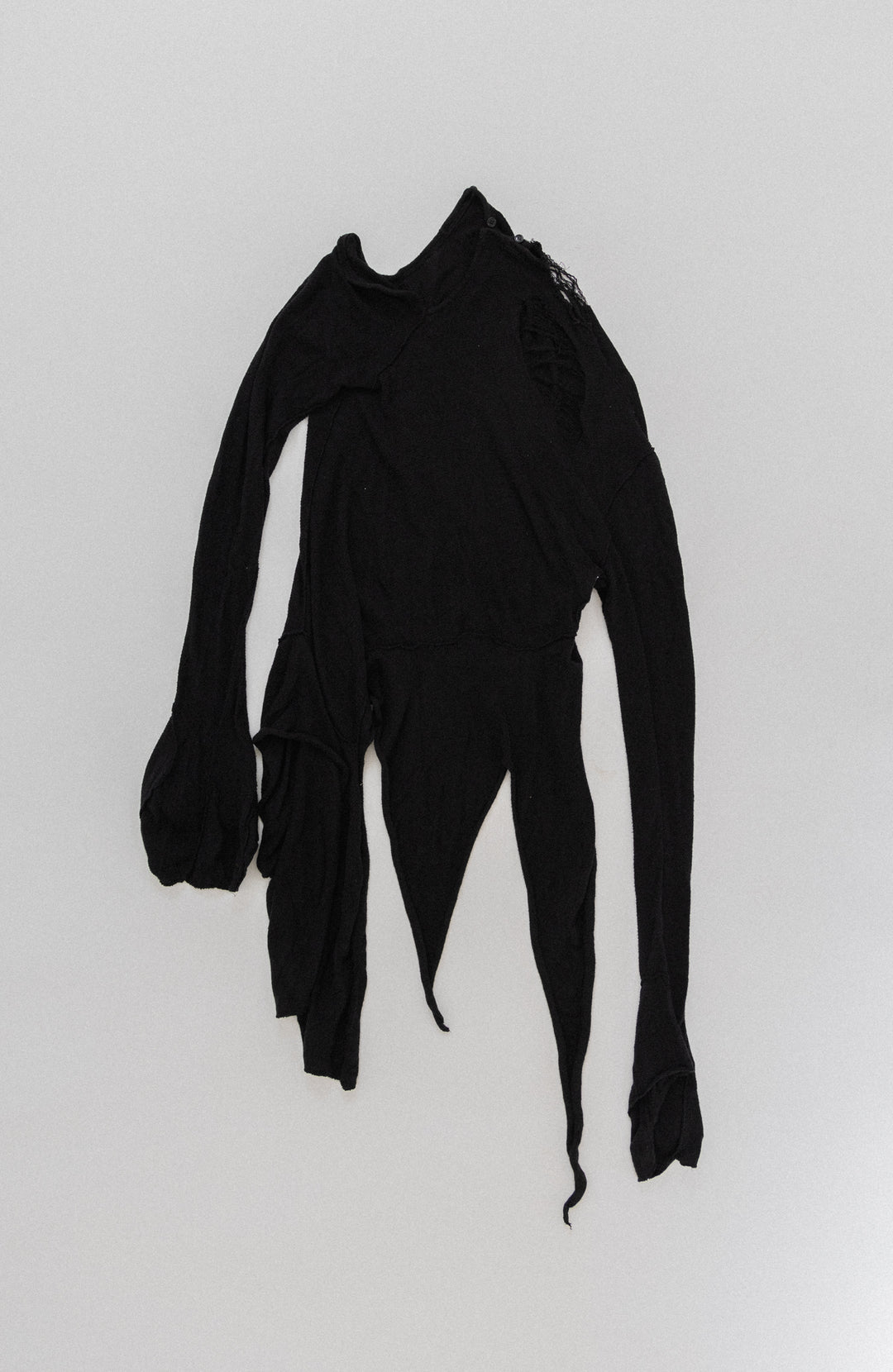 ALICE AUAA - Slashed cotton top – L'OBSCUR