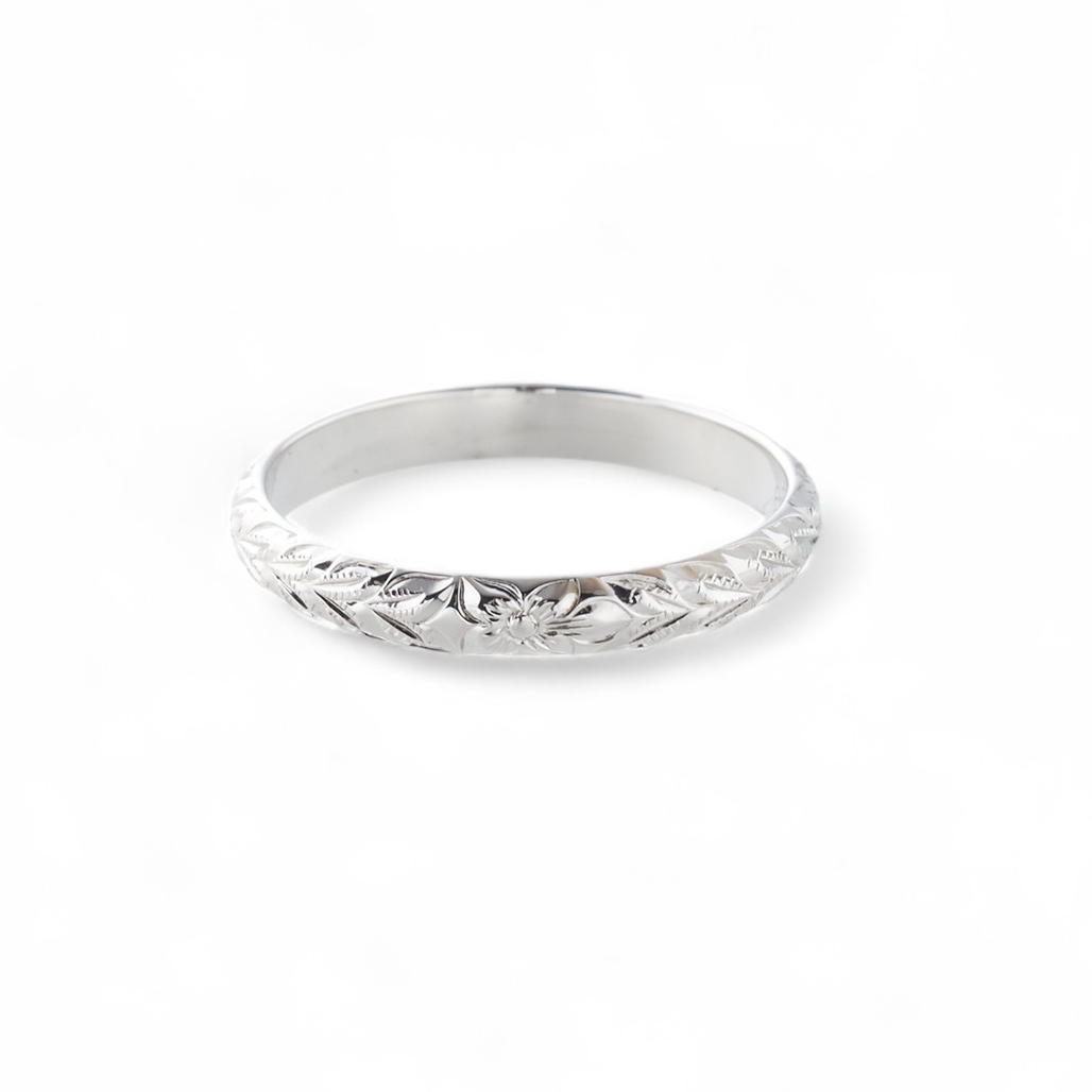 オーダーリング〔PT950〕細幅2.5mm/レアリング | ハワイアン