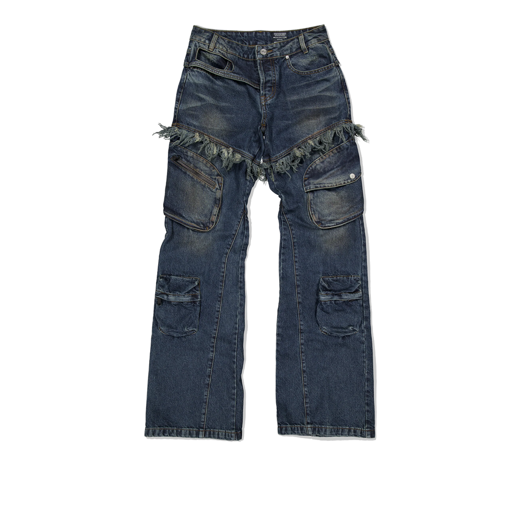 Ariella) Work Denim Pants — Indigo Blue – L'Oeuvre