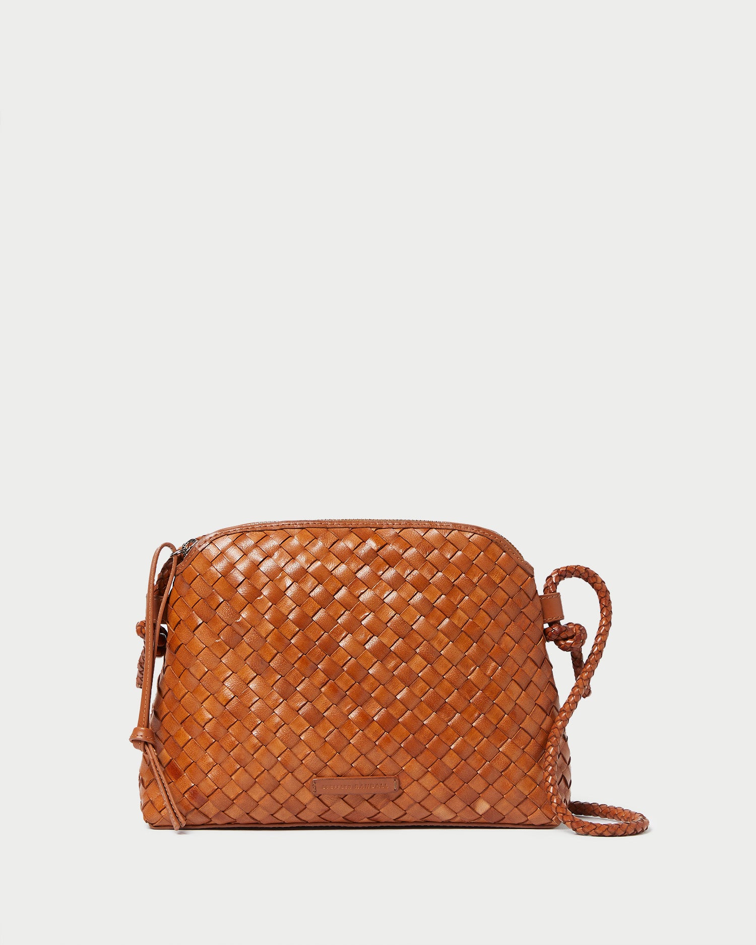 Mallory Timber Woven Leather Crossbody | Handbags