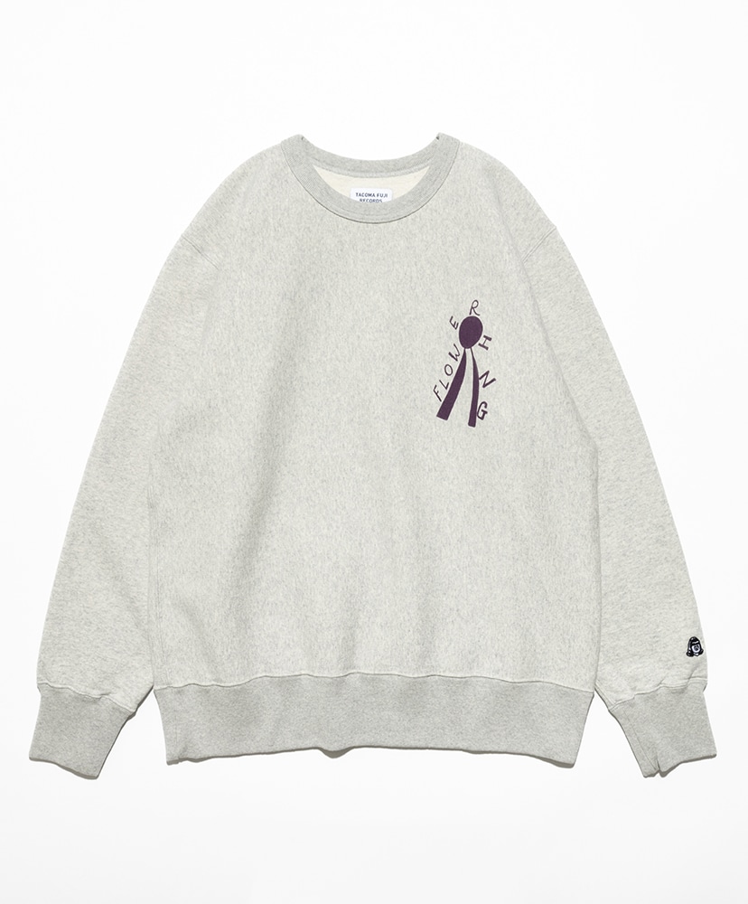 FLOWERING Sweatshirt(S(MEN) Oatmeal/オートミール): TACOMA FUJI RECORDS