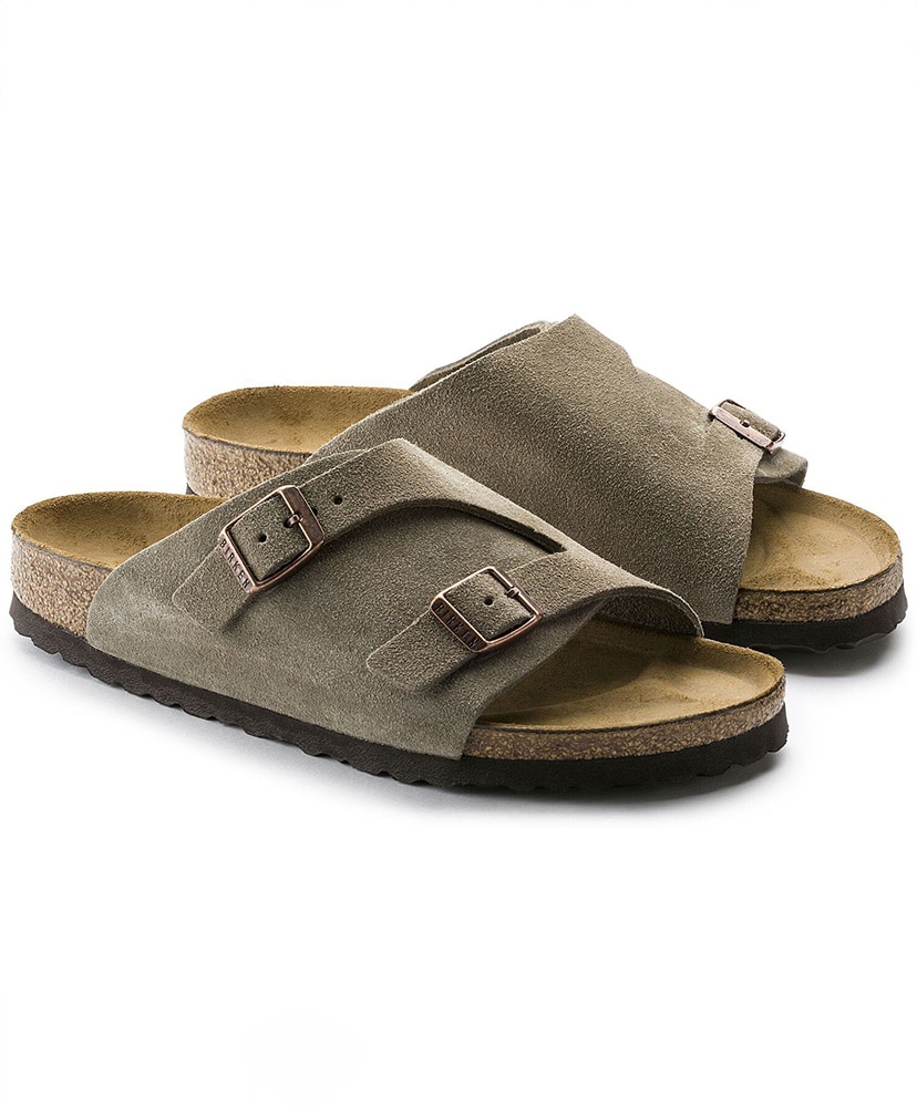Zurich - Suede Leather (Regular Fit)(39 Taupe/トープ): BIRKENSTOCK