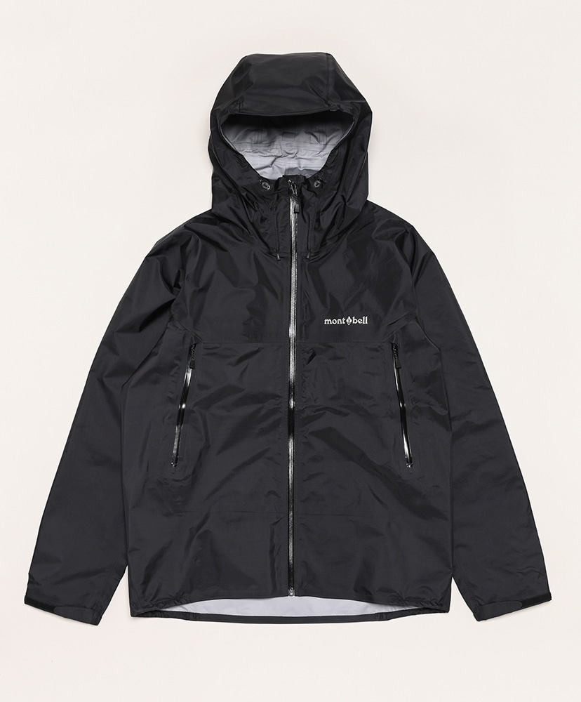 モンベル ストームジャケット マウンテンパーカー メンズ 黒 1102426