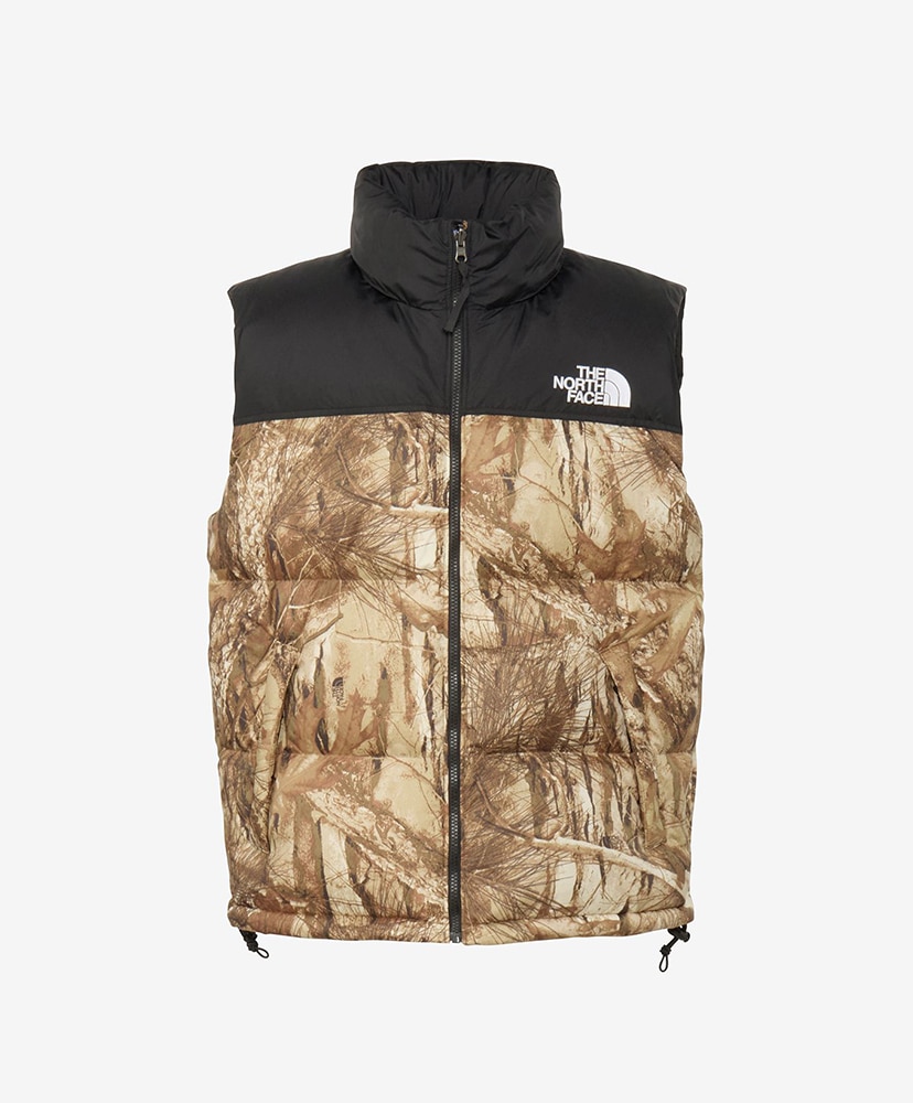 Novelty Nuptse Vest (Men's)(M(MEN) FF/フォレストフロア): THE NORTH