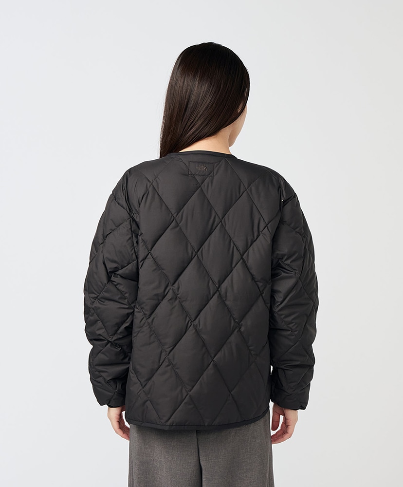 PERTEX QUANTUM PLAS Field Down Cardigan(L(MEN) K/ブラック): THE