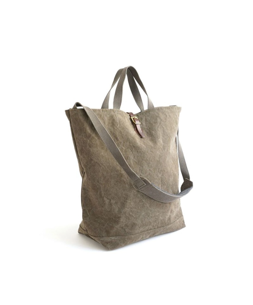 CANVAS 2WAY GROCERY TOTE(ONE Olive/オリーブ): ARTS&CRAFTS