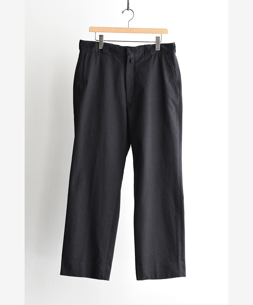 ポストワークツイル パンツ(2(MEN) Black/ブラック): COMOLI