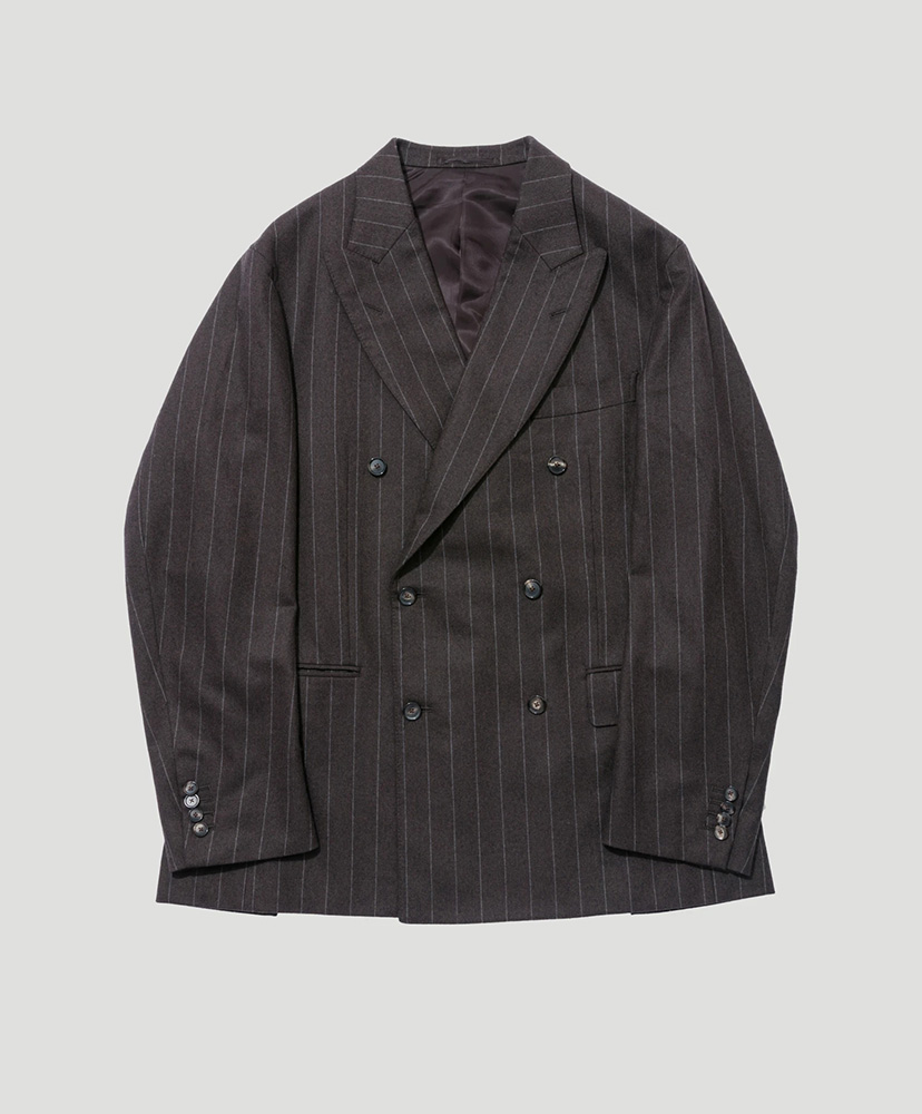 Double Breasted Jacket(3(MEN) Top Brown/トップブラウン): KAPTAIN