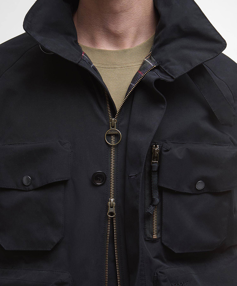 Westdale Waterproof Jacket(L(MEN) Black/BLK): Barbour