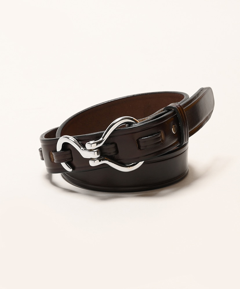 Hoof Pick Belt(30(MEN) Havana×Nickel/ハバナ×ニッケル): TORY LEATHER