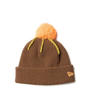 ポンポンニット Powered By GORO NAKATSUGAWA (Min-Nano) ブラウン(ONE