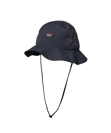 Nylon Tusser Kids Hat(FREE BLK): NANGA