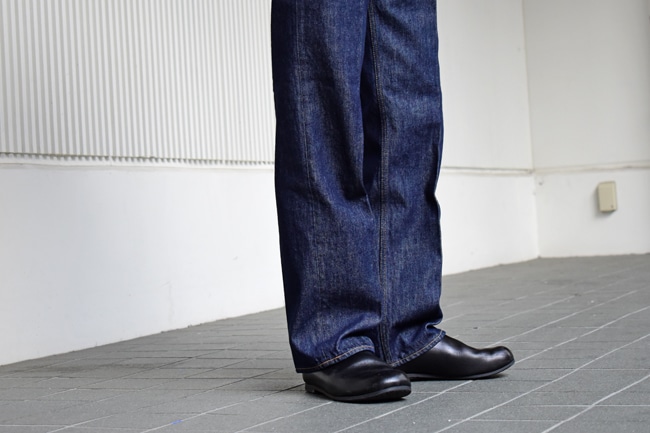AURALEE[オーラリー] 23SS Hard Twist Denim 5P Pants [Indigo]