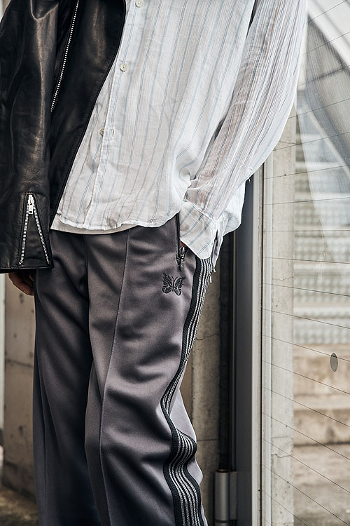 NEEDLES[ニードルズ] 23AW LOFTMAN別注 Track Pant - Poly Smooth