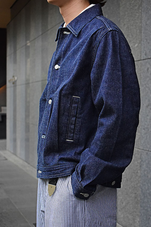 shingo】オーラリー 24ss デニムブルゾン shingo】オーラリー 24ss