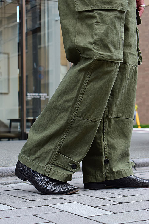 OUTIL[ウティ] 23AW Pantalon Blesle [Olive]