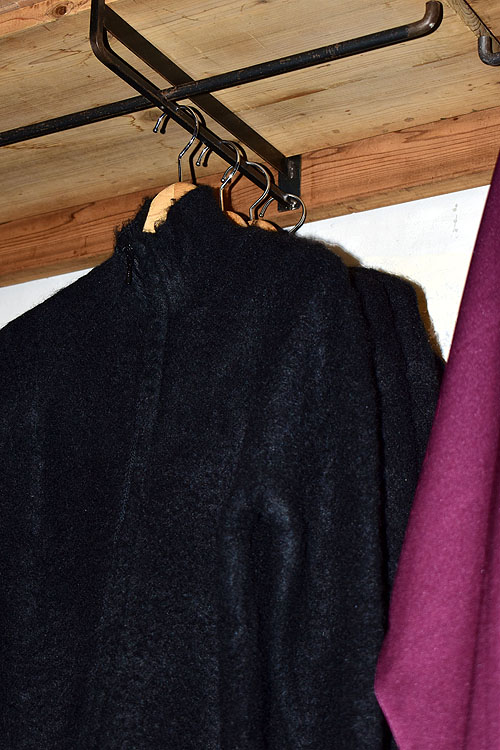 NEEDLES[ニードルズ] 23AW Zipped Mohair Cardigan-Solid[BLK/NVY/EME]