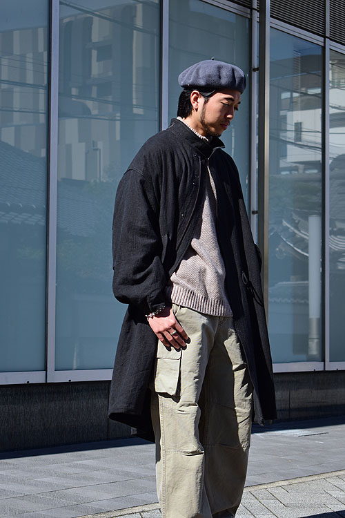 blurhms ROOTSTOCK[ブラームスルーツストック] 23AW Ramie Wool 65