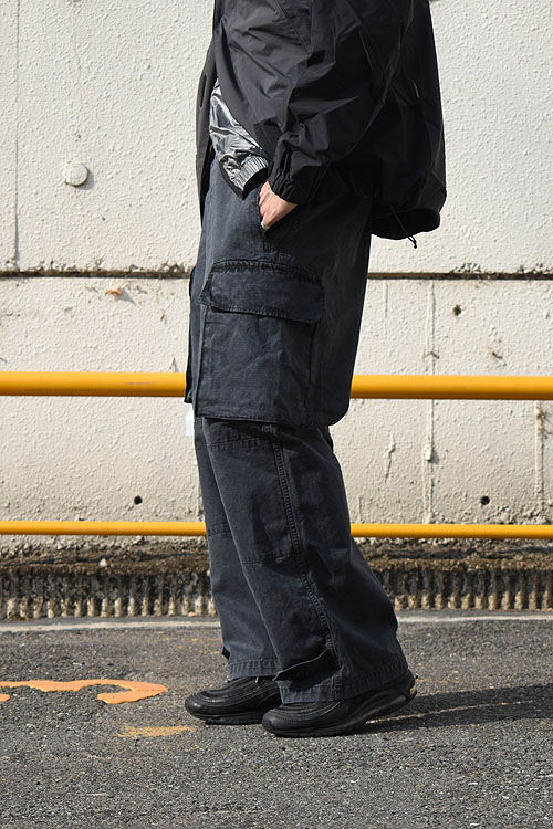 OUTIL 25SS-PANTALON BLESLE［GREY/OLIVE］