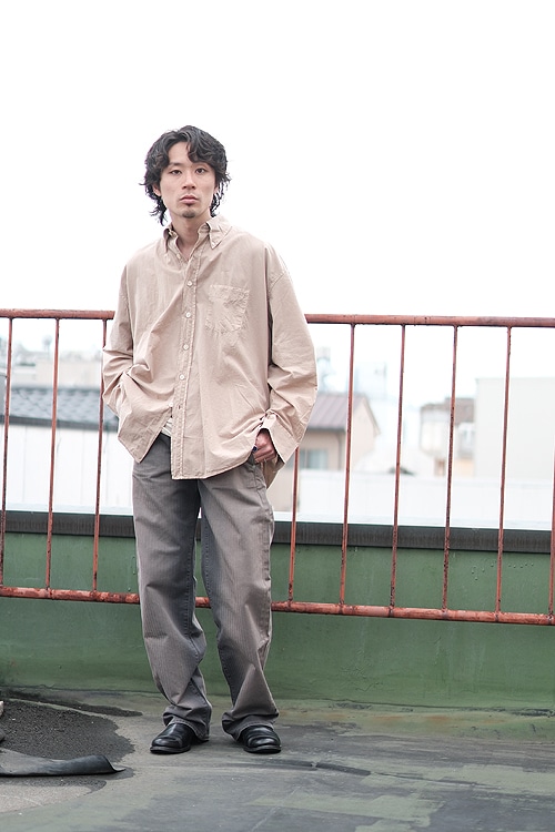 OUR LEGACY 25SS-BORROWED B.D SHIRT [Pink Voile]