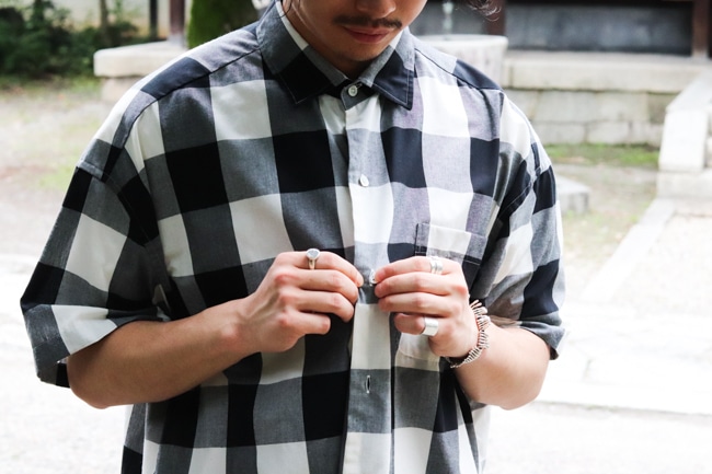 Porter Classic [ ポータークラシック ] BEAT WRITER BLOCK CHECK SHIRT