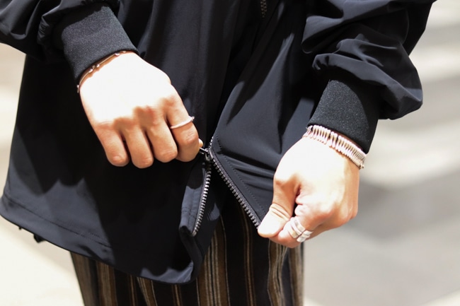 UNTRACE [ アントレース ] 23AW BOX STRETCH SMOCK