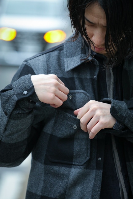 WOOLRICH[ウールリッチ] Alaskan Wool Check Overshirt