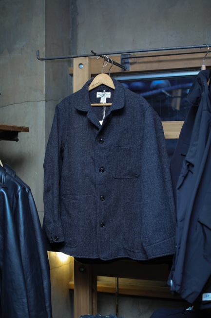 SASSAFRAS[ササフラス] Sprayer Jacket - Herringbone Blanket