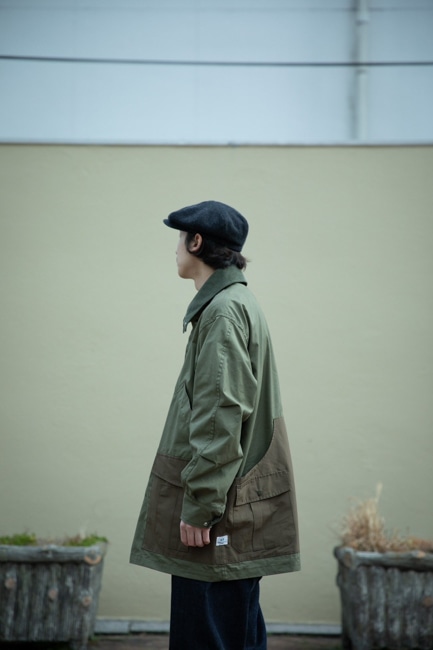 SASSFRAS[ササフラス] Botanical Scout Tube Coat - C/N Oxford